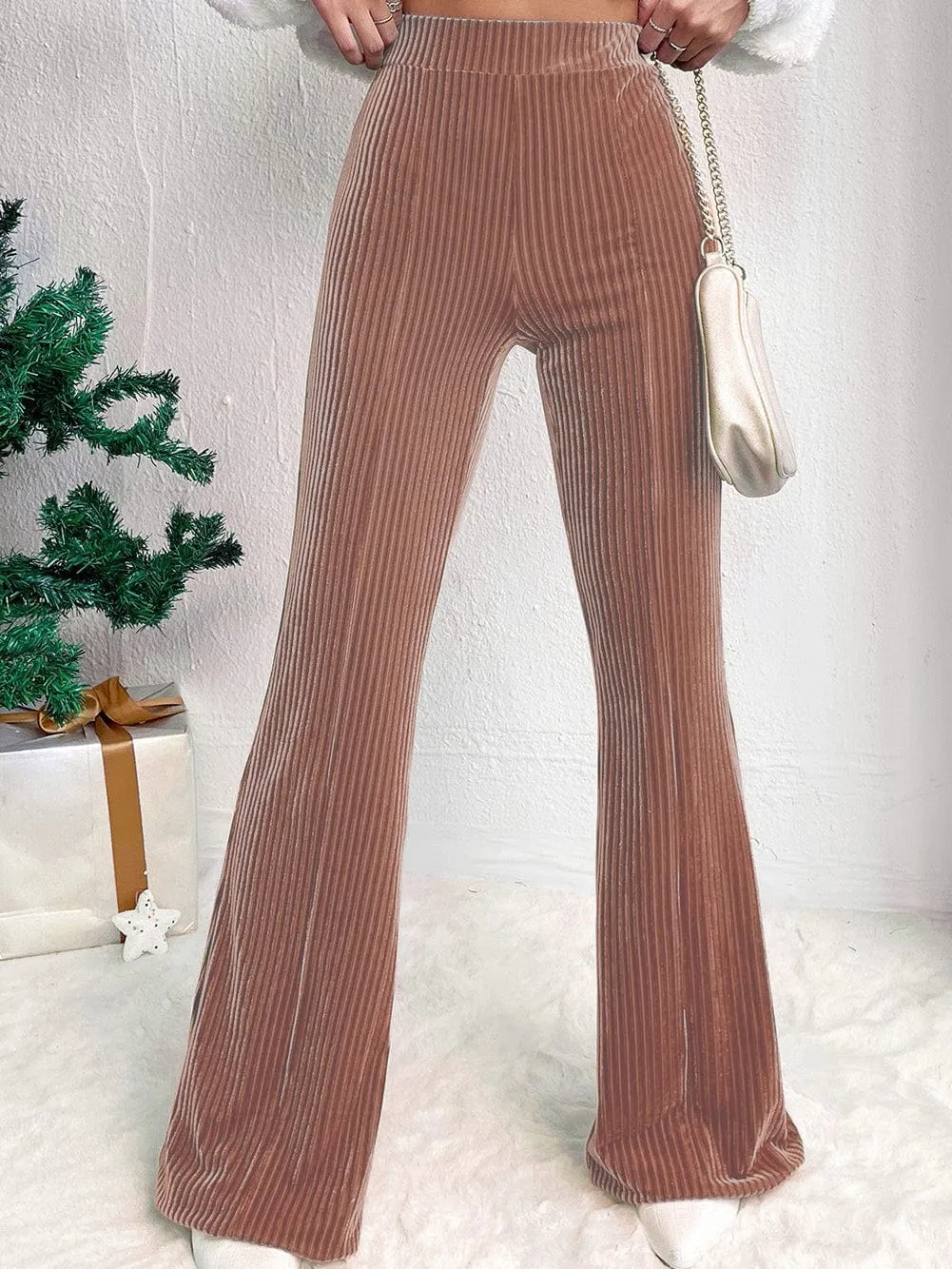 70s-inspired corduroy trousers