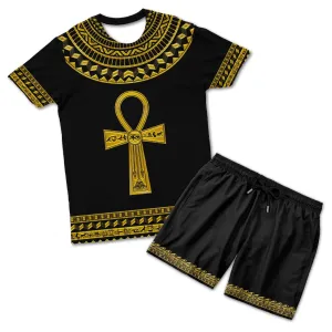 Ankh Egypt 1 T-shirt And Shorts Set