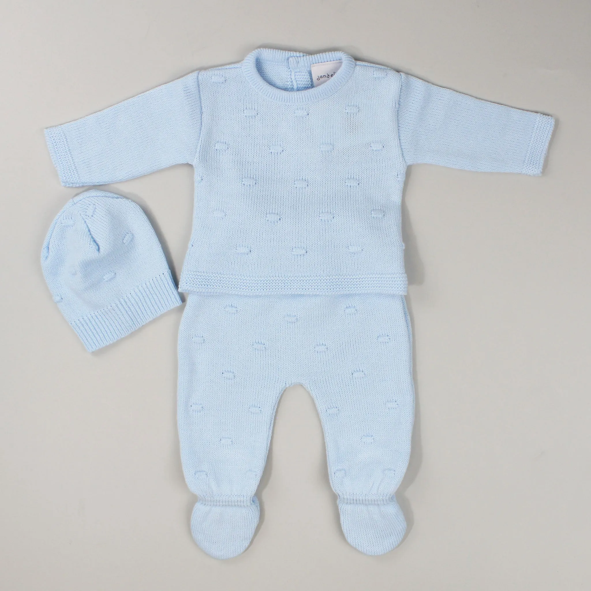 Baby Boys  Knitted Outfit - with Hat