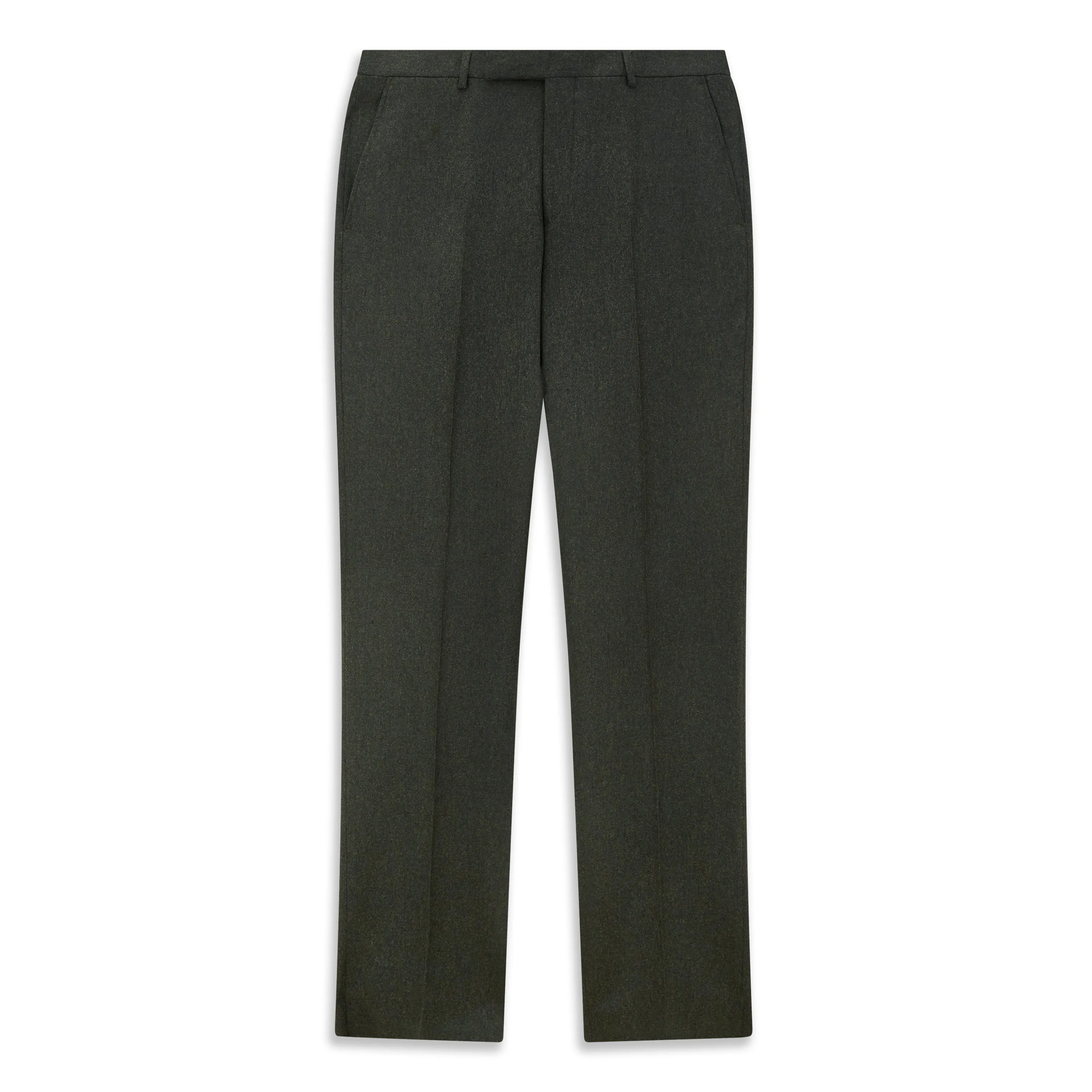 Barney Green Flannel Trousers