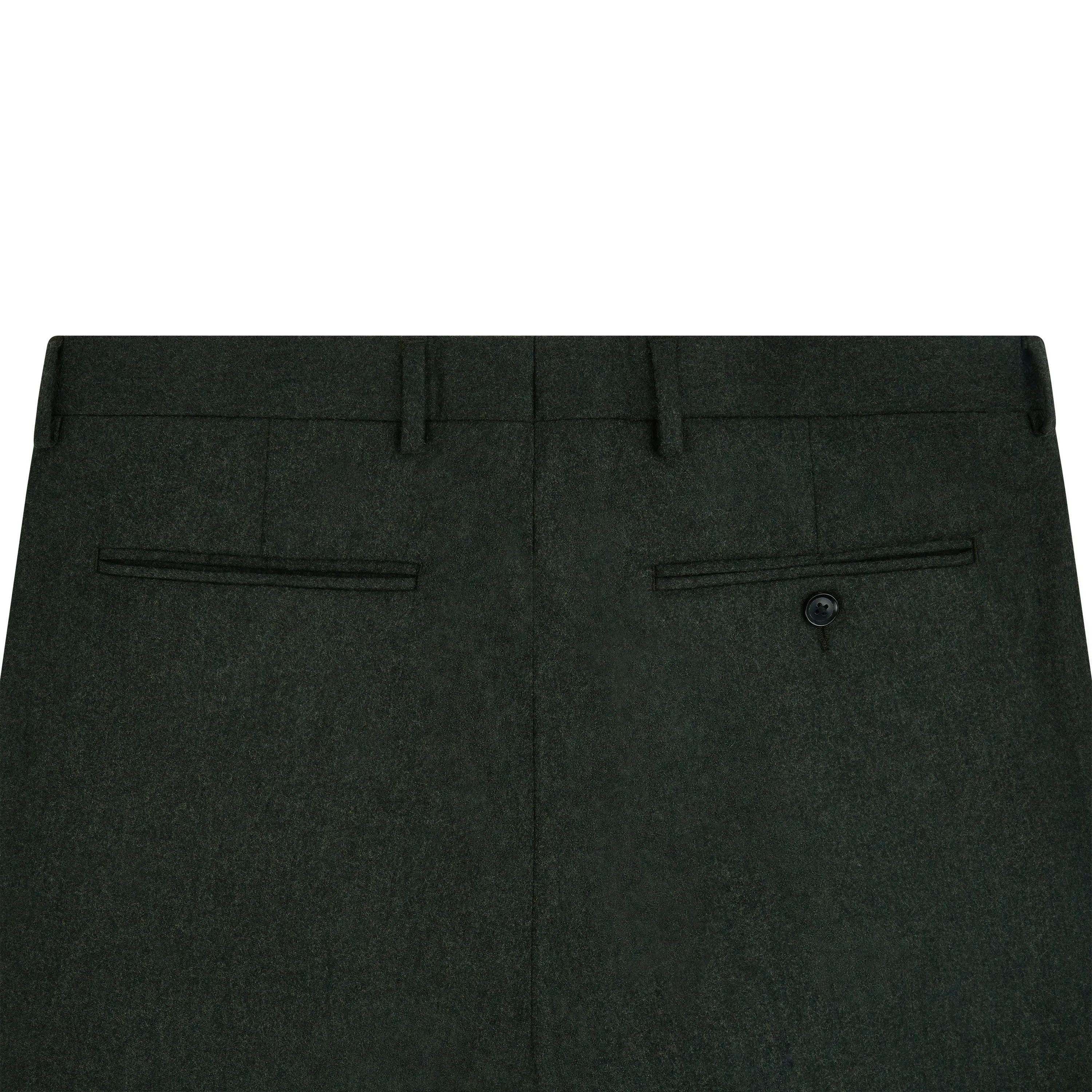 Barney Green Flannel Trousers