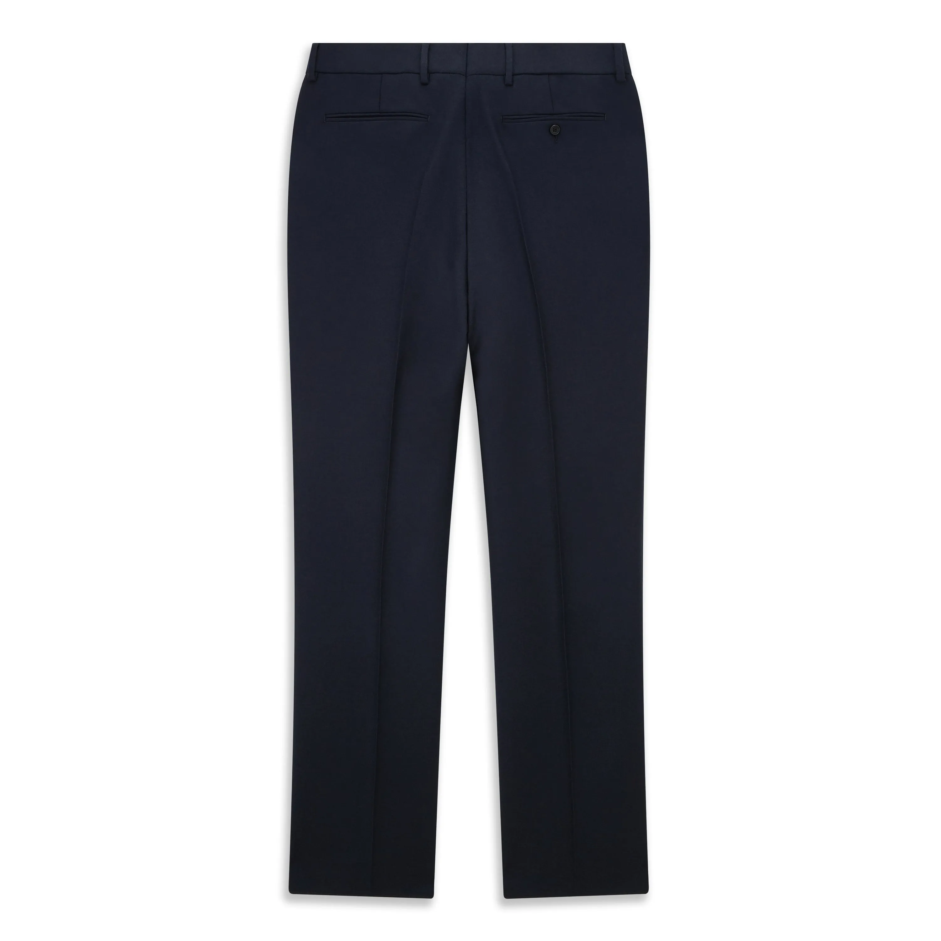 Barney Navy Flannel Trousers