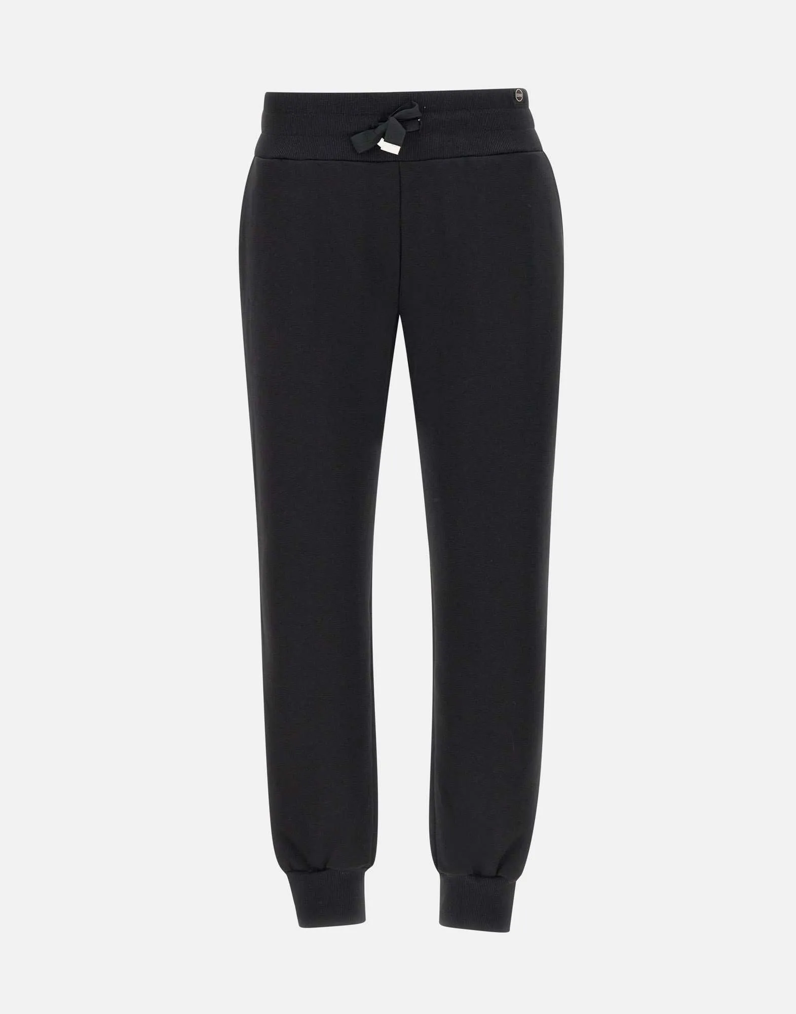 Black Cotton Blend Jogger for Women