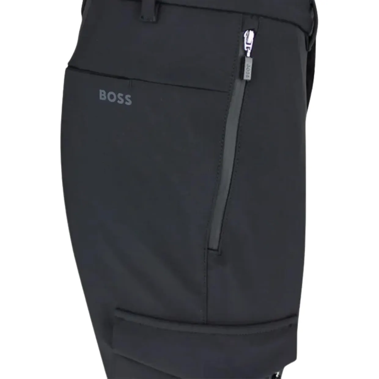 BOSS T-Celo Cargo Pockets Black Joggers