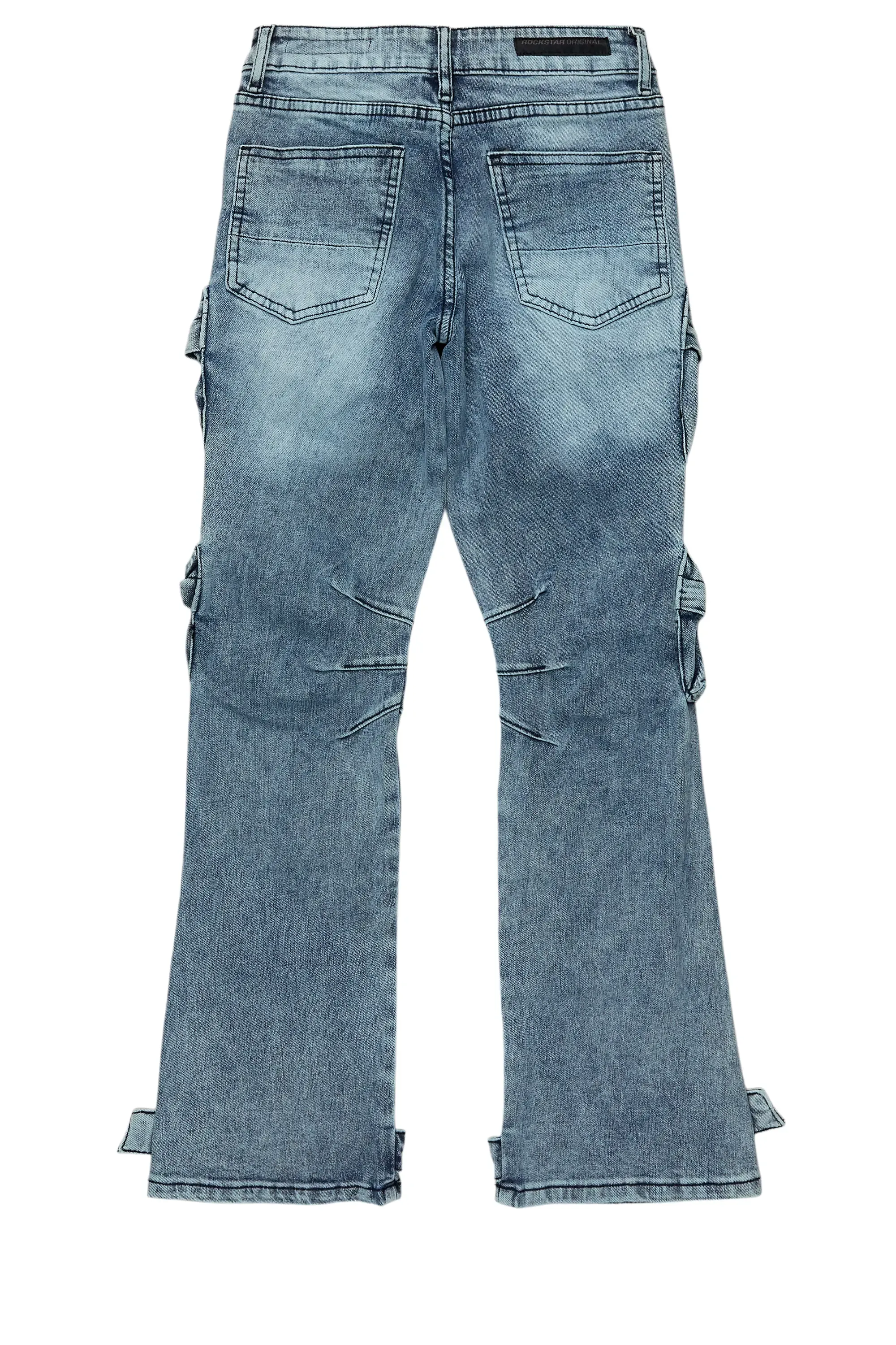 Boys Lenz Blue Baggy Fit Jean