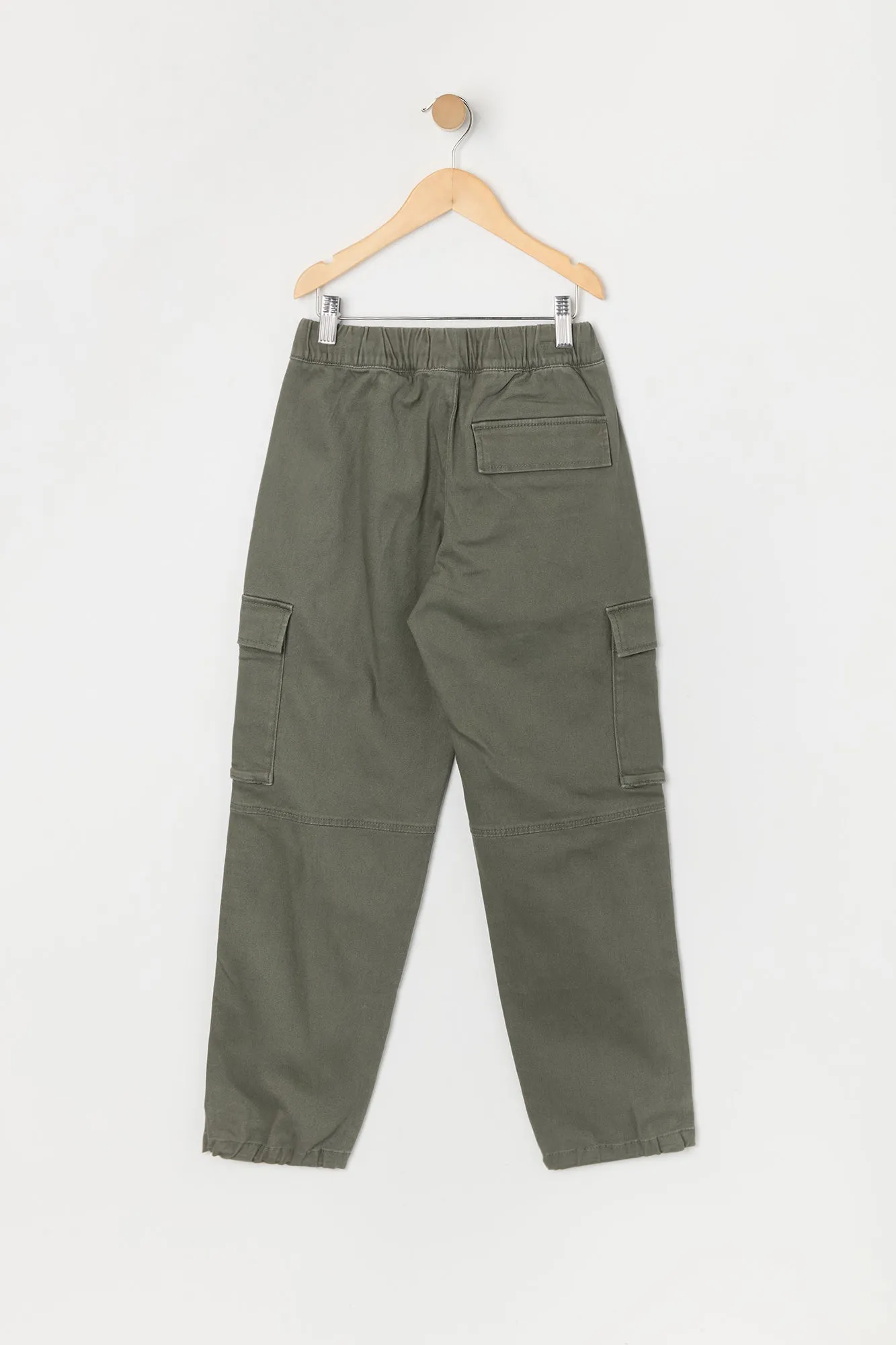 Boys Twill Cargo Jogger