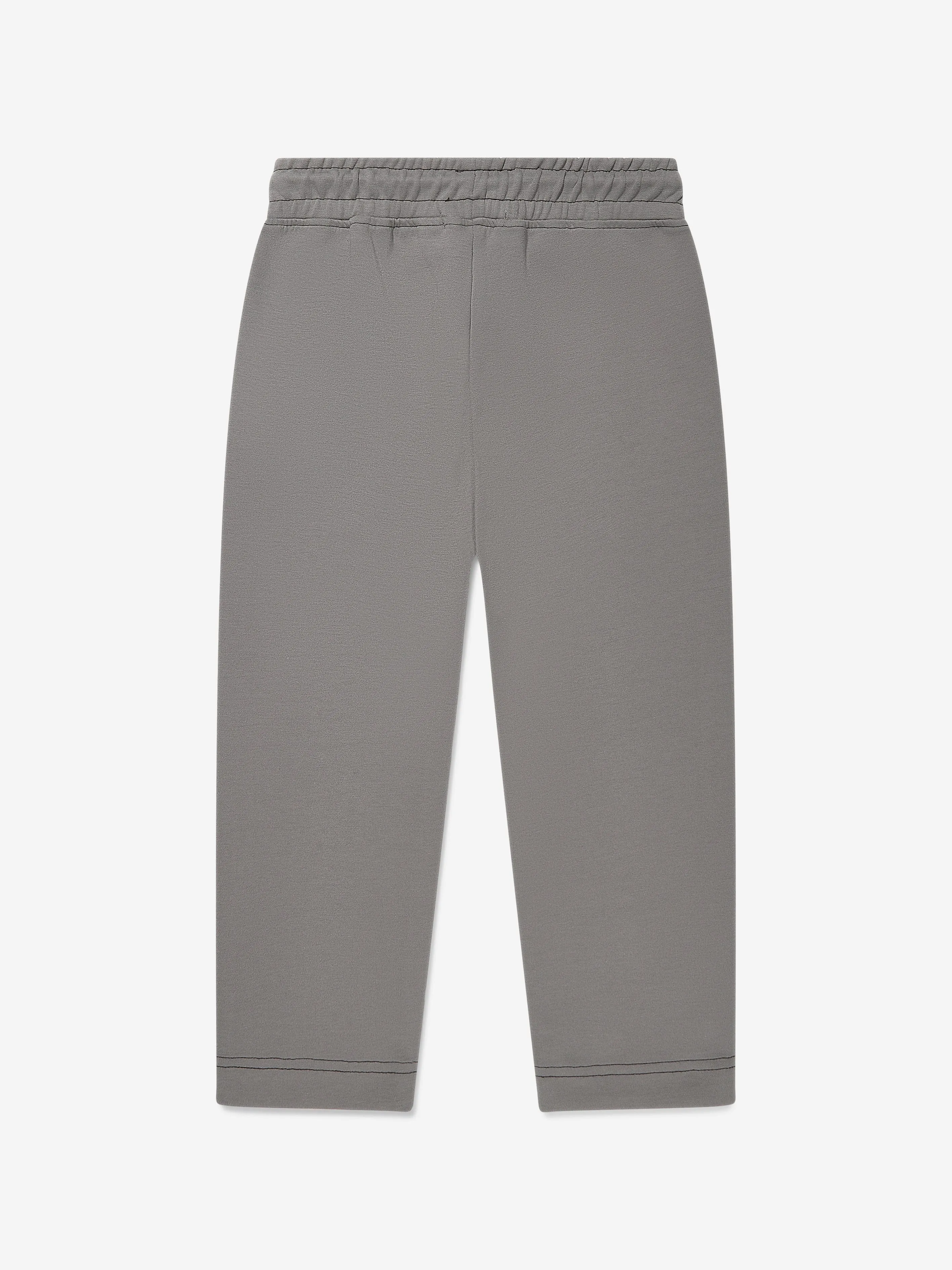 Calvin Klein Boys Silk Spacer Workwear Joggers in Grey