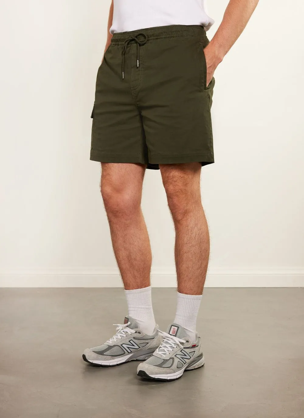 Cargo Shorts | Cotton | Forest