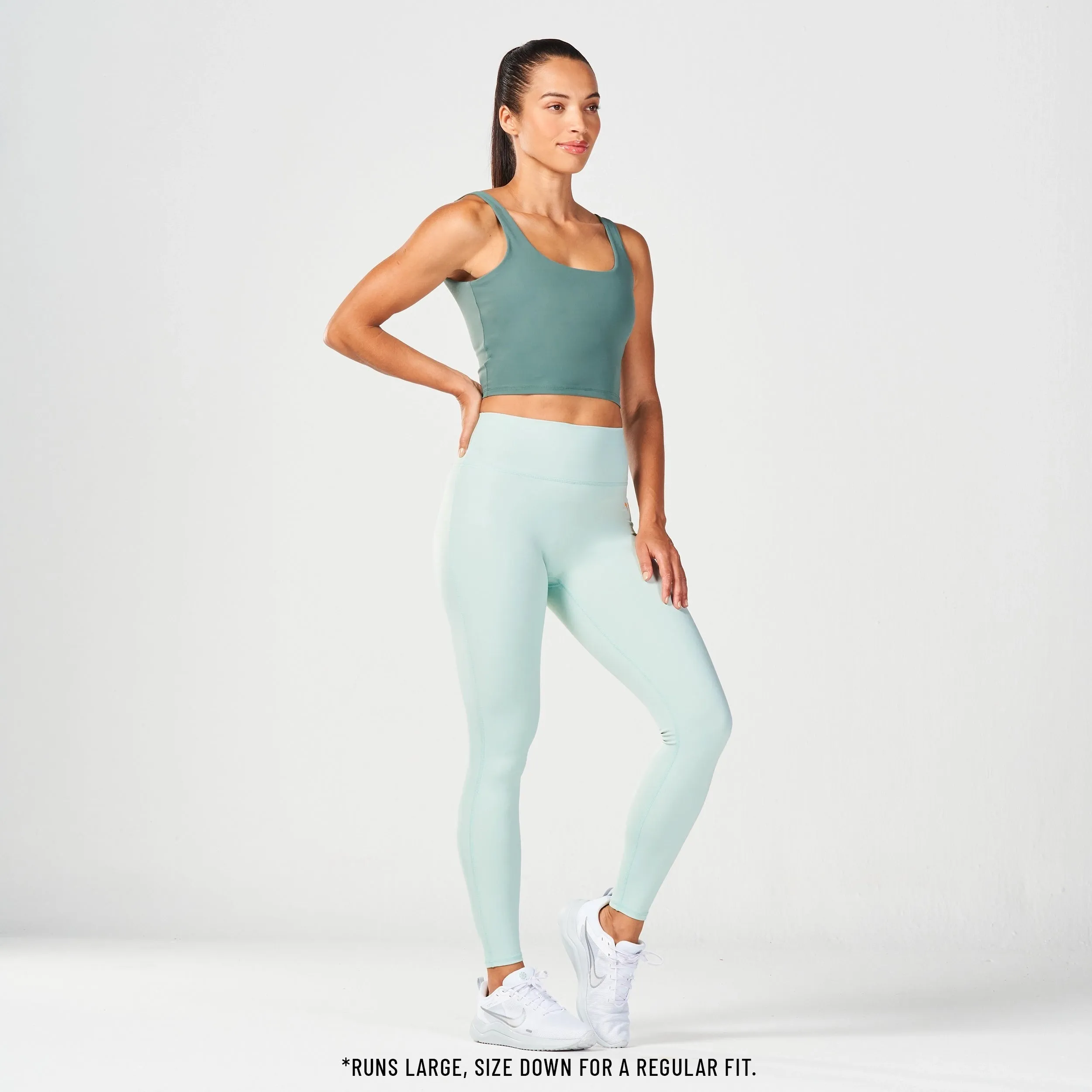 Core Agile ACT Leggings 27" - Surf Spray