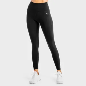 CORE AGILE LEGGINGS – ONYX