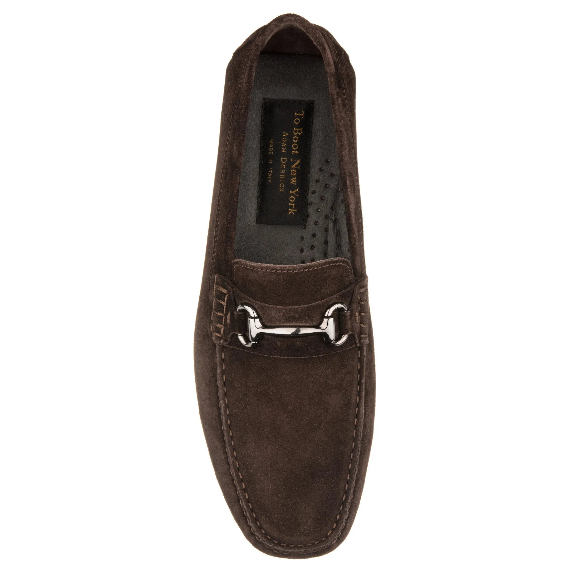 Del Amo Dark Brown Driving Shoe