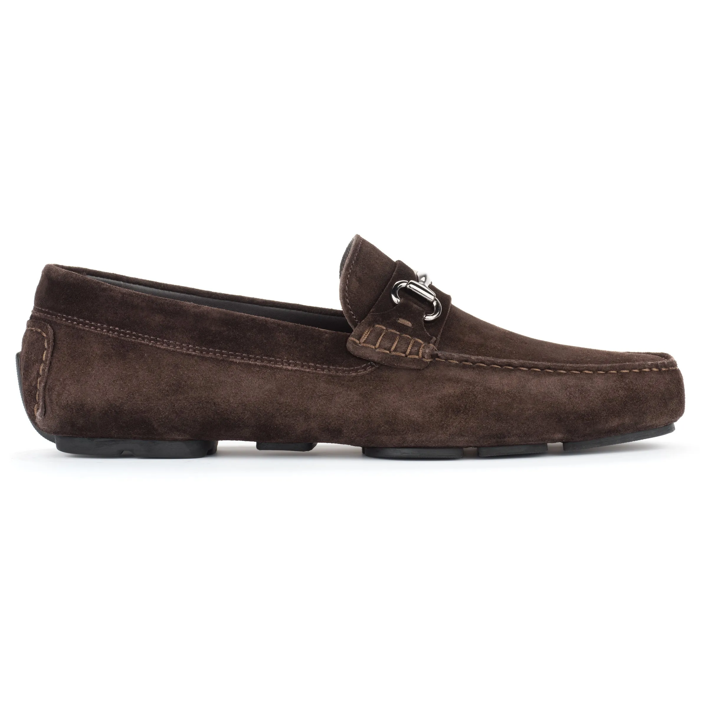 Del Amo Dark Brown Driving Shoe