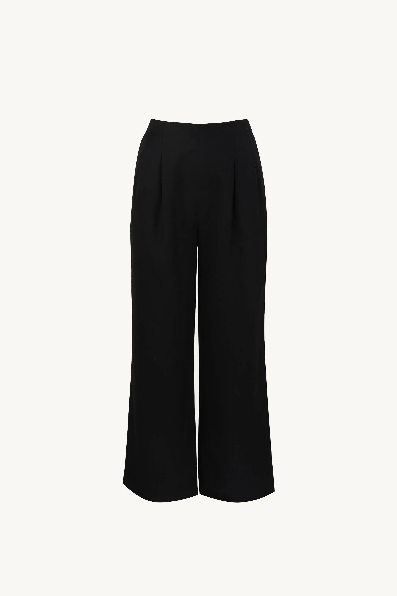 Double Pleat Trousers -- Tencel