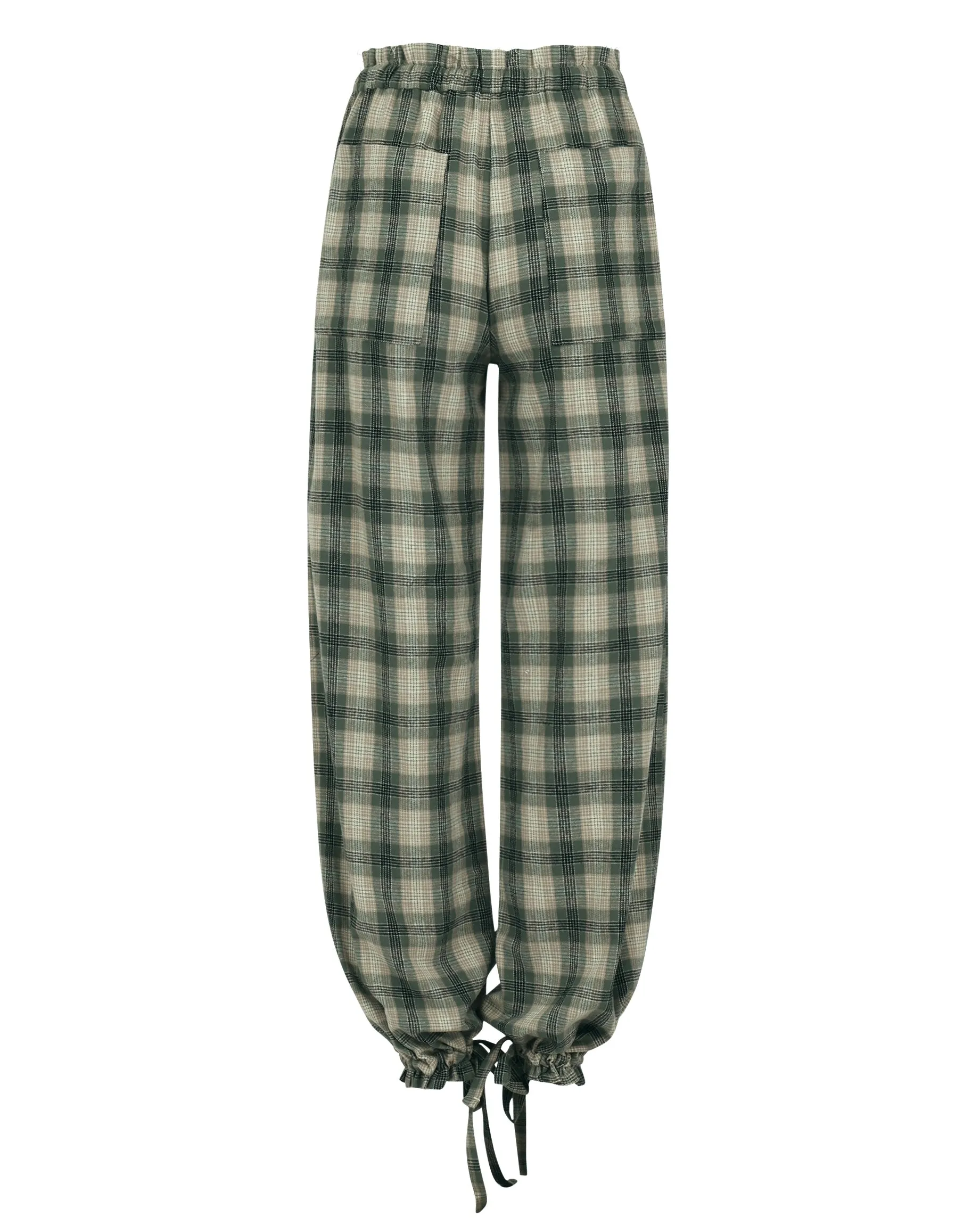 DRAWSTRING TROUSER // MOODY MOSS