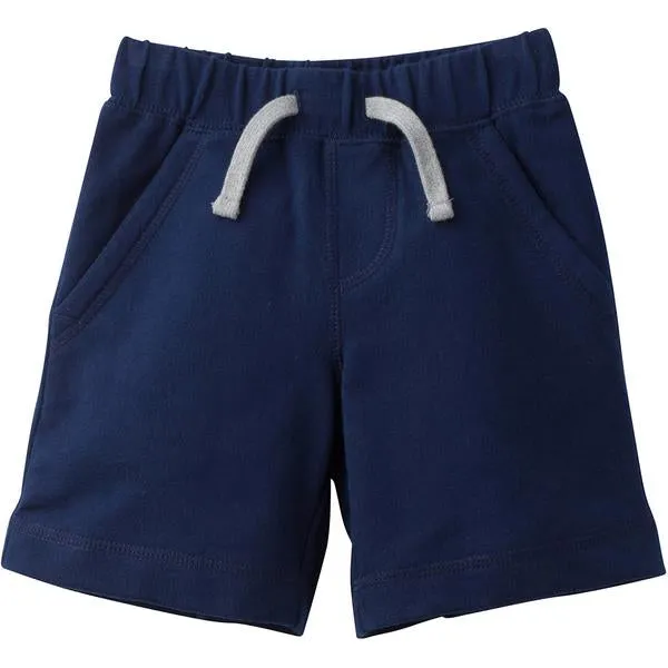 Favorite Team Matching Terry Cotton Shorts - Navy (12M-5T)