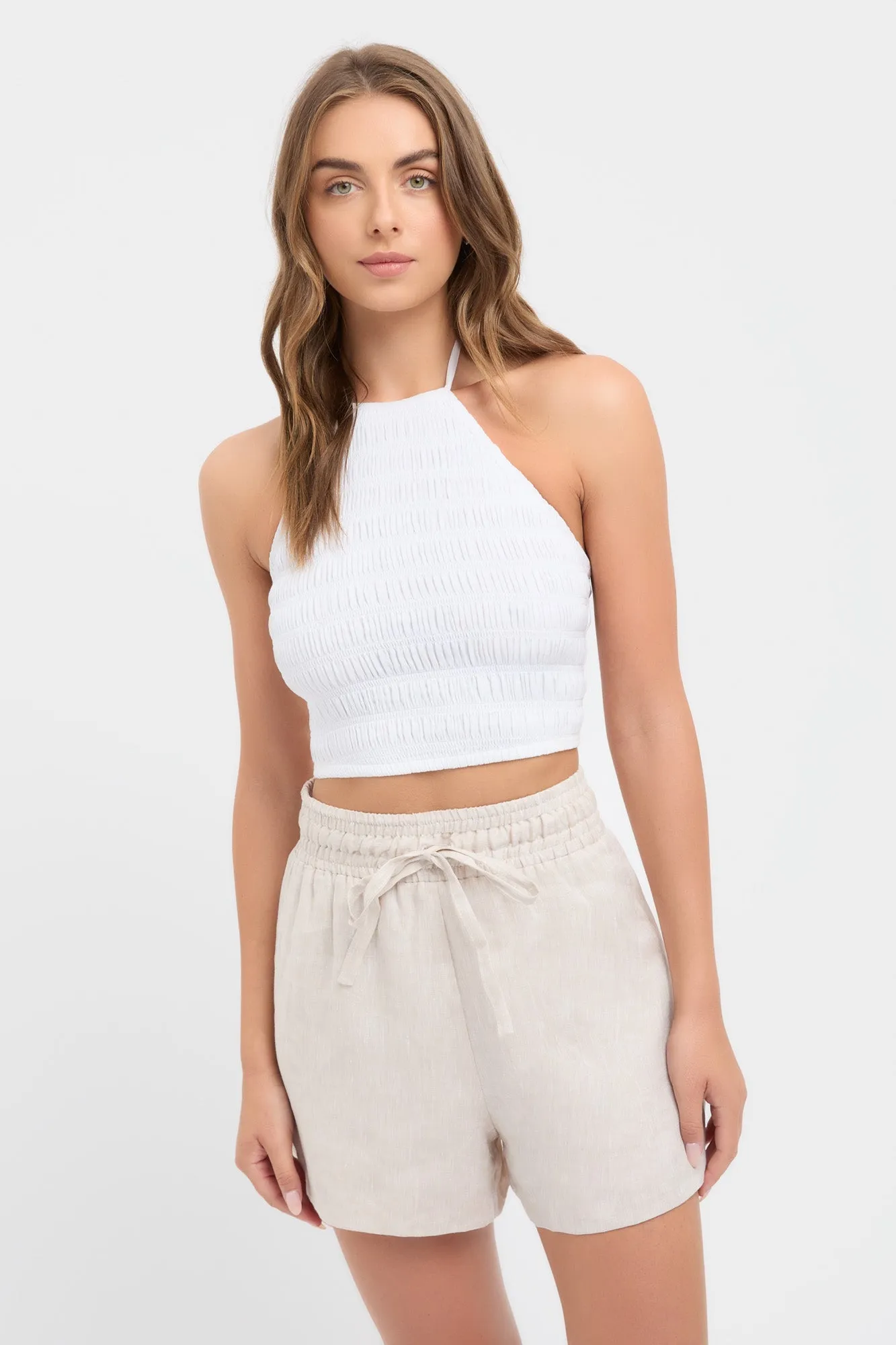 Flash Linen Shorts