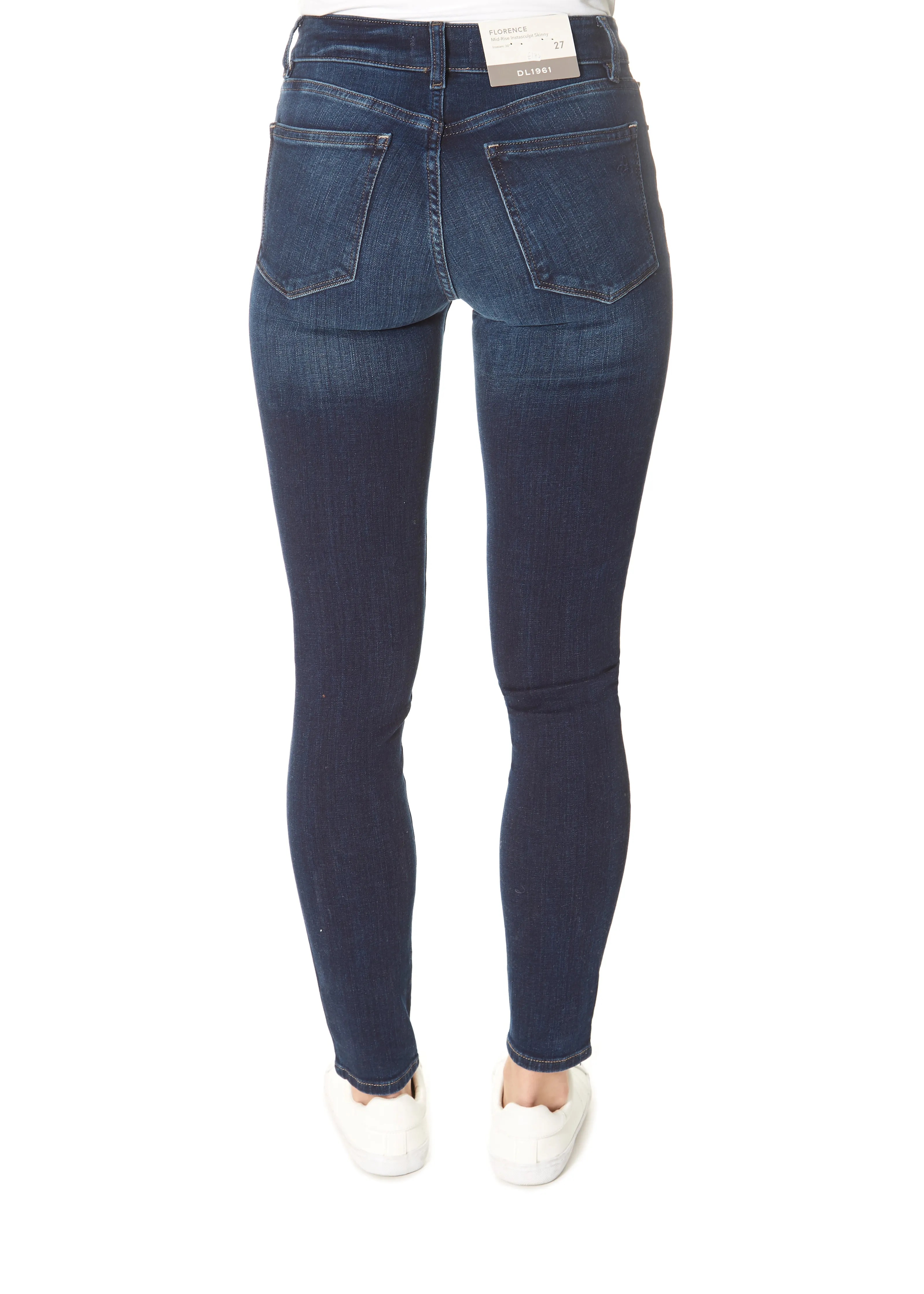 'Florence in Warner' Mid Rise Skinny Jeans