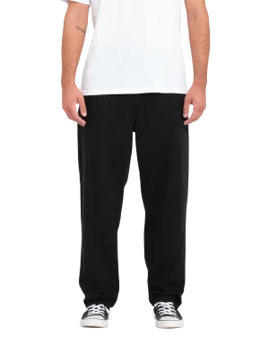 Freazy Loose Trousers in Black