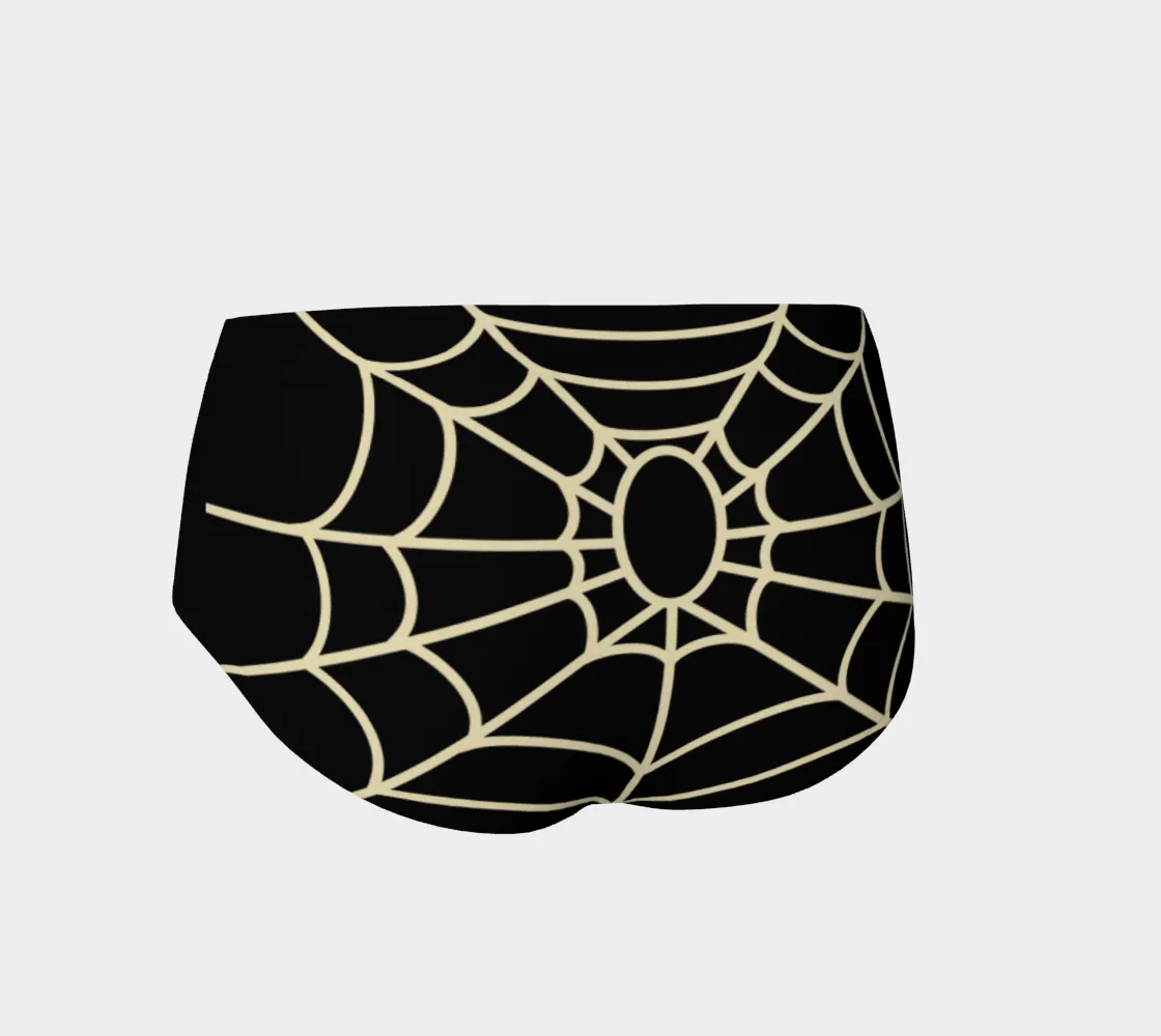 Goth Ghoul Summer Spiderweb Bikini Bottoms