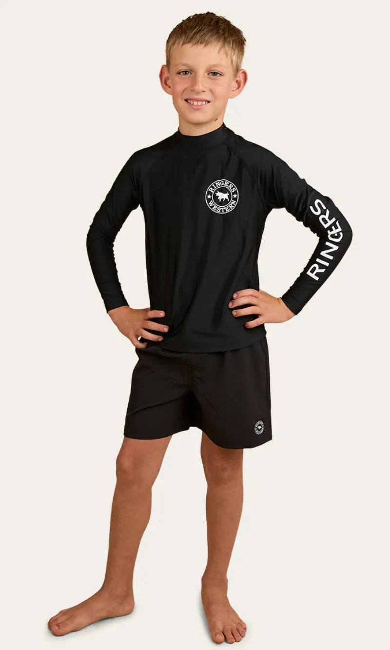 Griffith Boys Swim Short Black / White