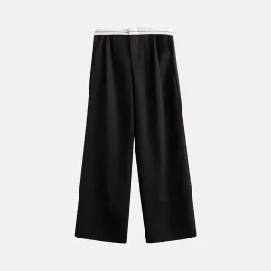 Grisé – Contrast waistband – Executive trousers