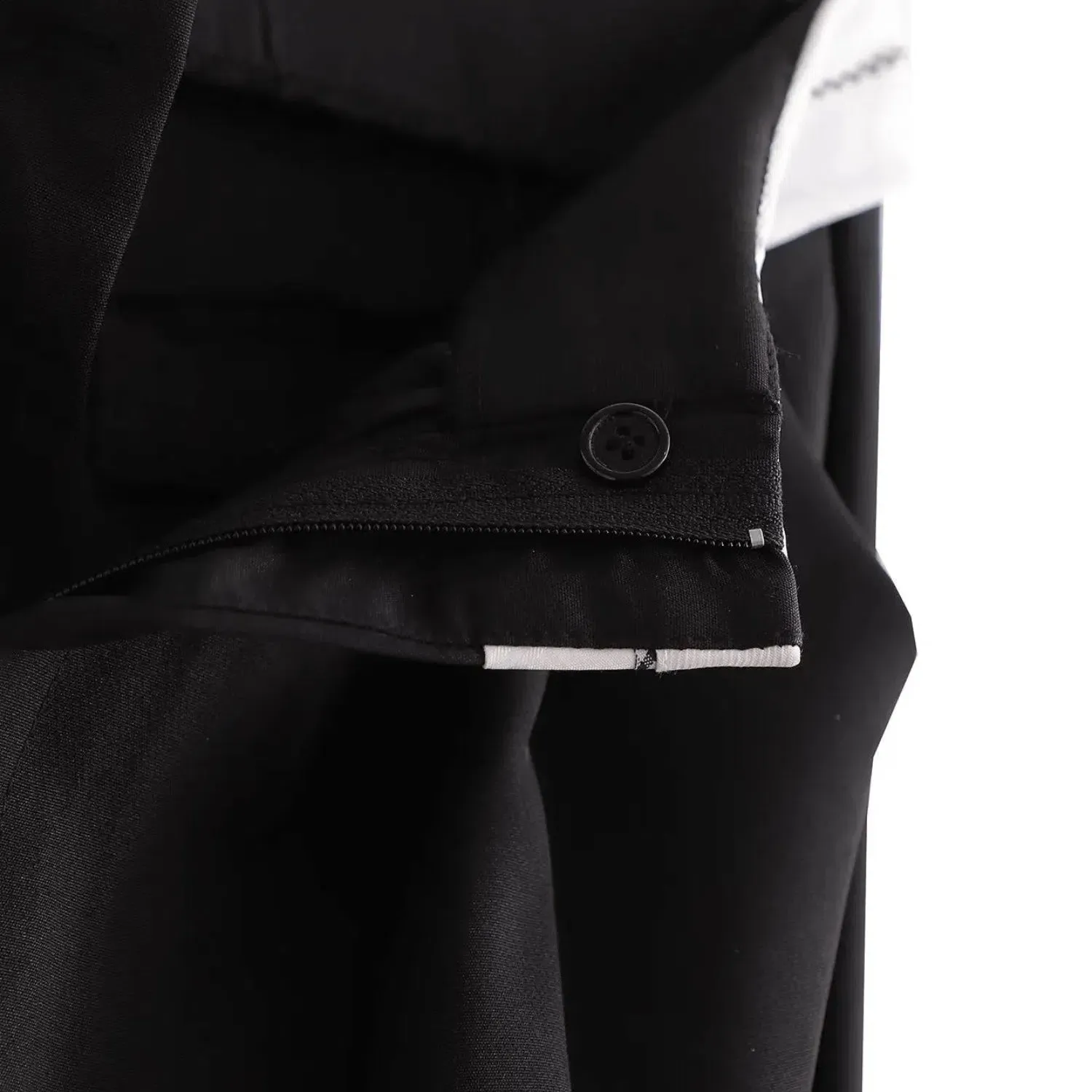 Grisé – Contrast waistband – Executive trousers