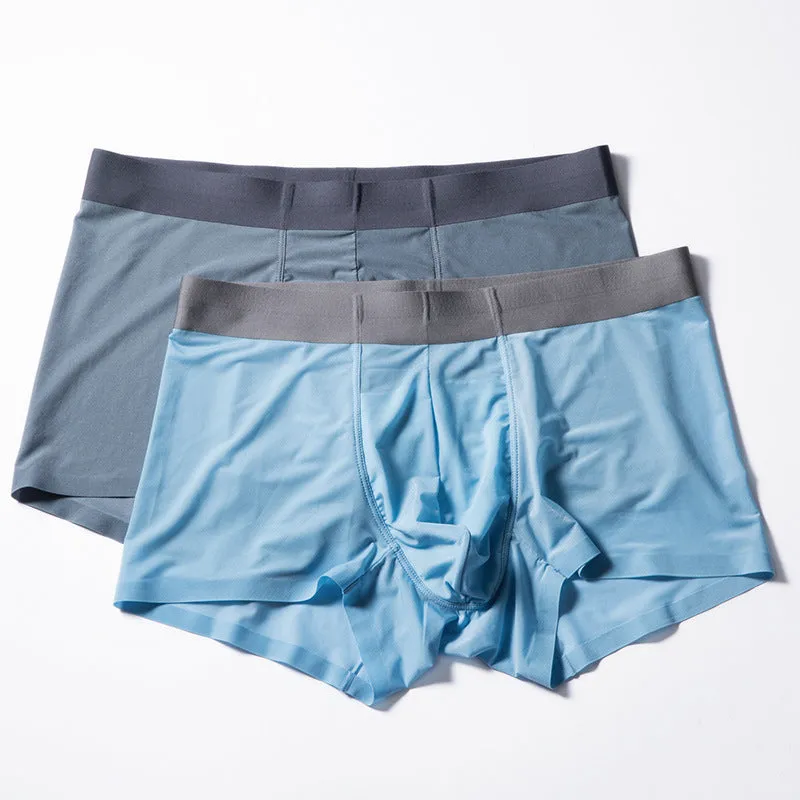 Ice Silk Seamless Breathable Men's Trunk