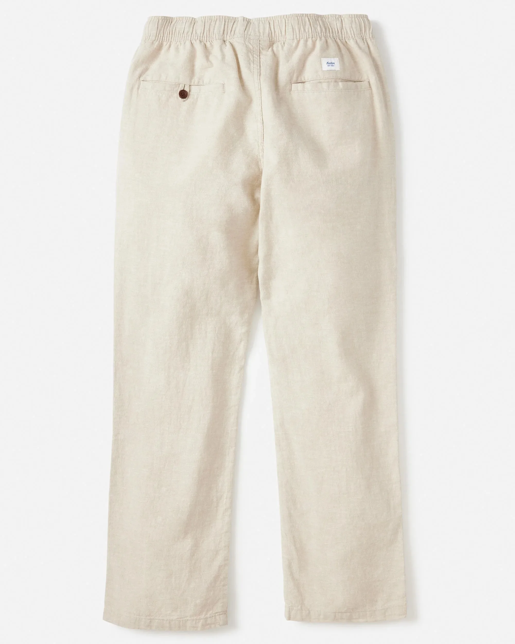 Isaiah Local Trousers in Light Gray