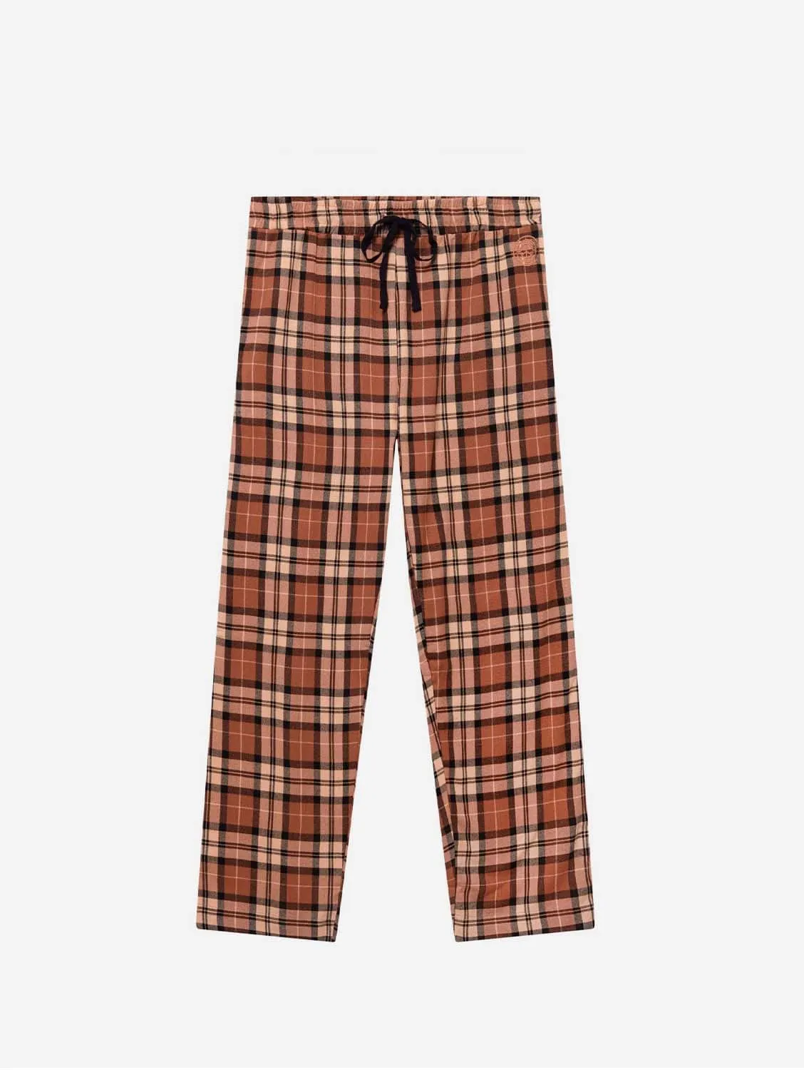 Jim Jam Men's Organic Cotton Pyjama Trousers | Clay