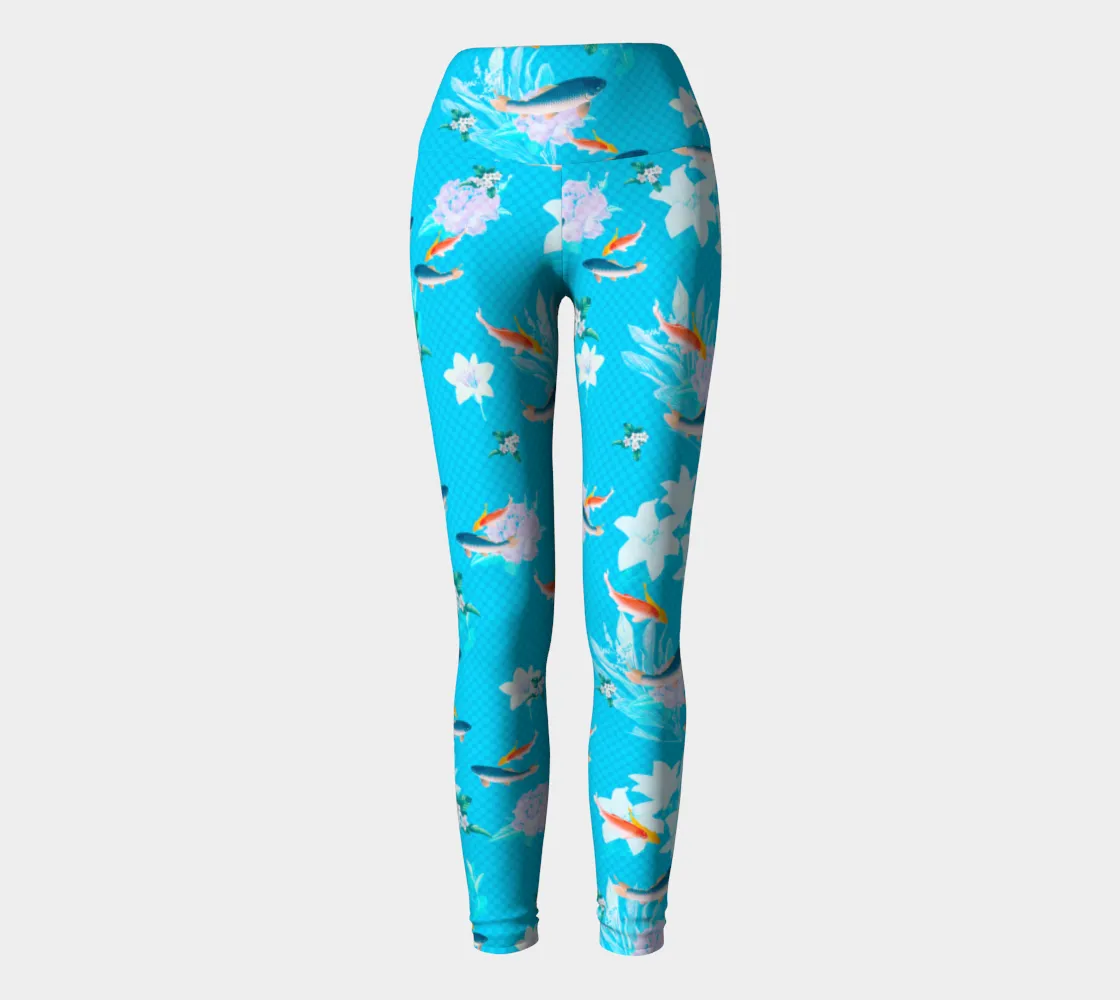 Koi Paradise Yoga Leggings