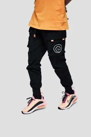 LIQUID x NARUTO NARUTO VS SASUKE CARGO JOGGERS