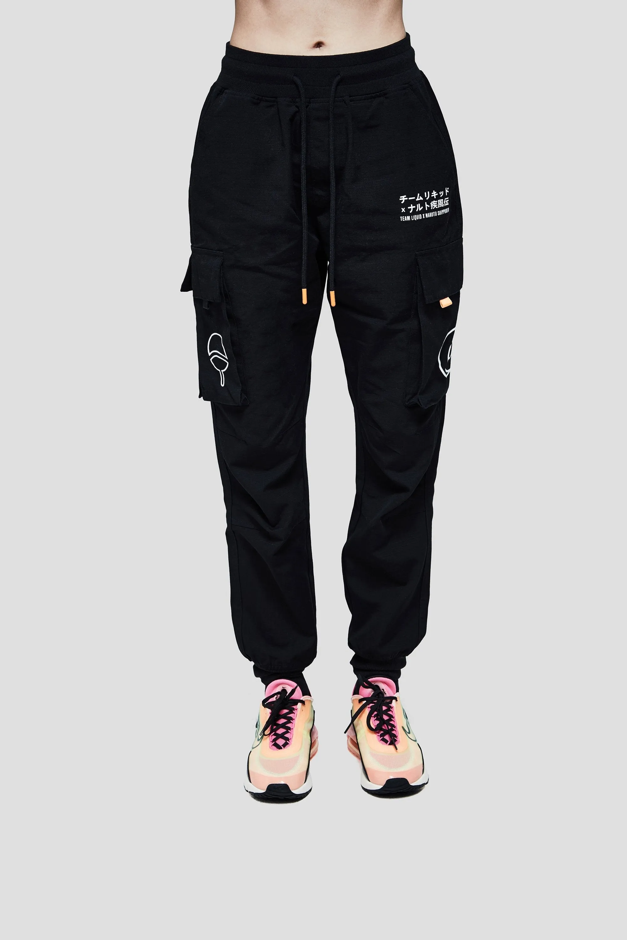 LIQUID x NARUTO NARUTO VS SASUKE CARGO JOGGERS