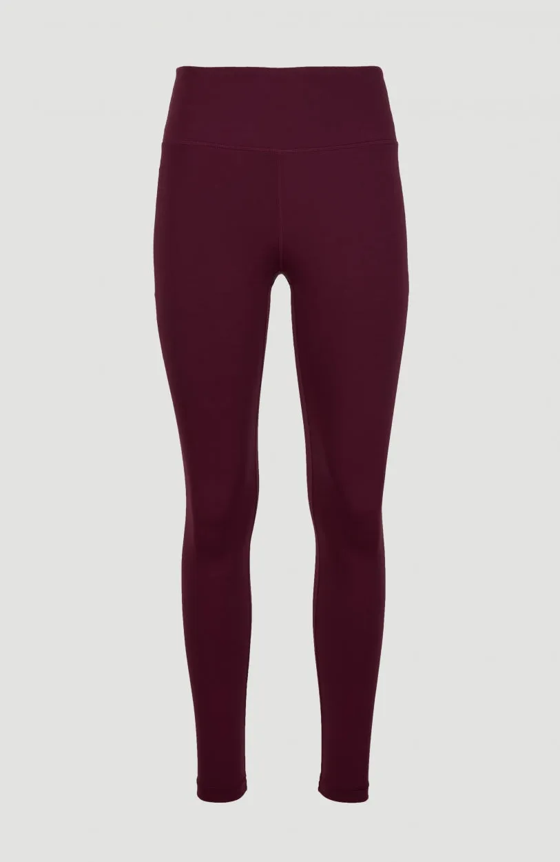 Lola Superwaist Legging | Windsor Wine -A