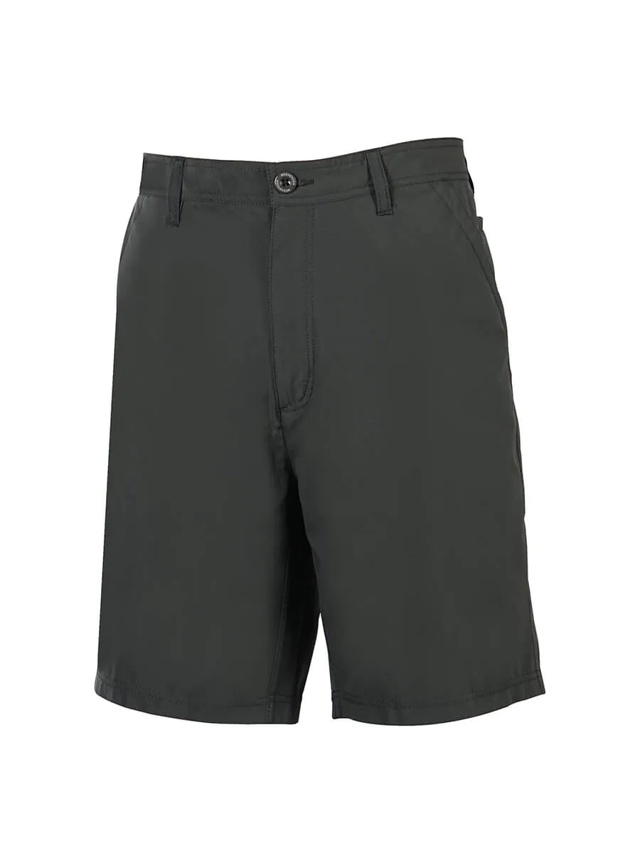 Men's Flat Front Travel Stretch Technology Short - Sandalwood