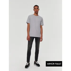 (Minor Fault) Dark Grey Skinny Jeans