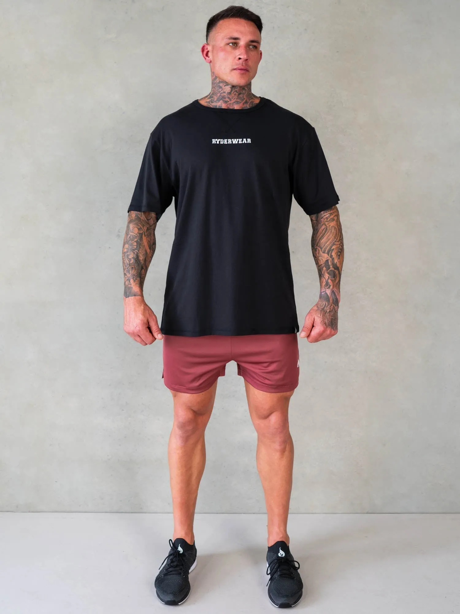 Octane Mesh Shorts - Red Oxide