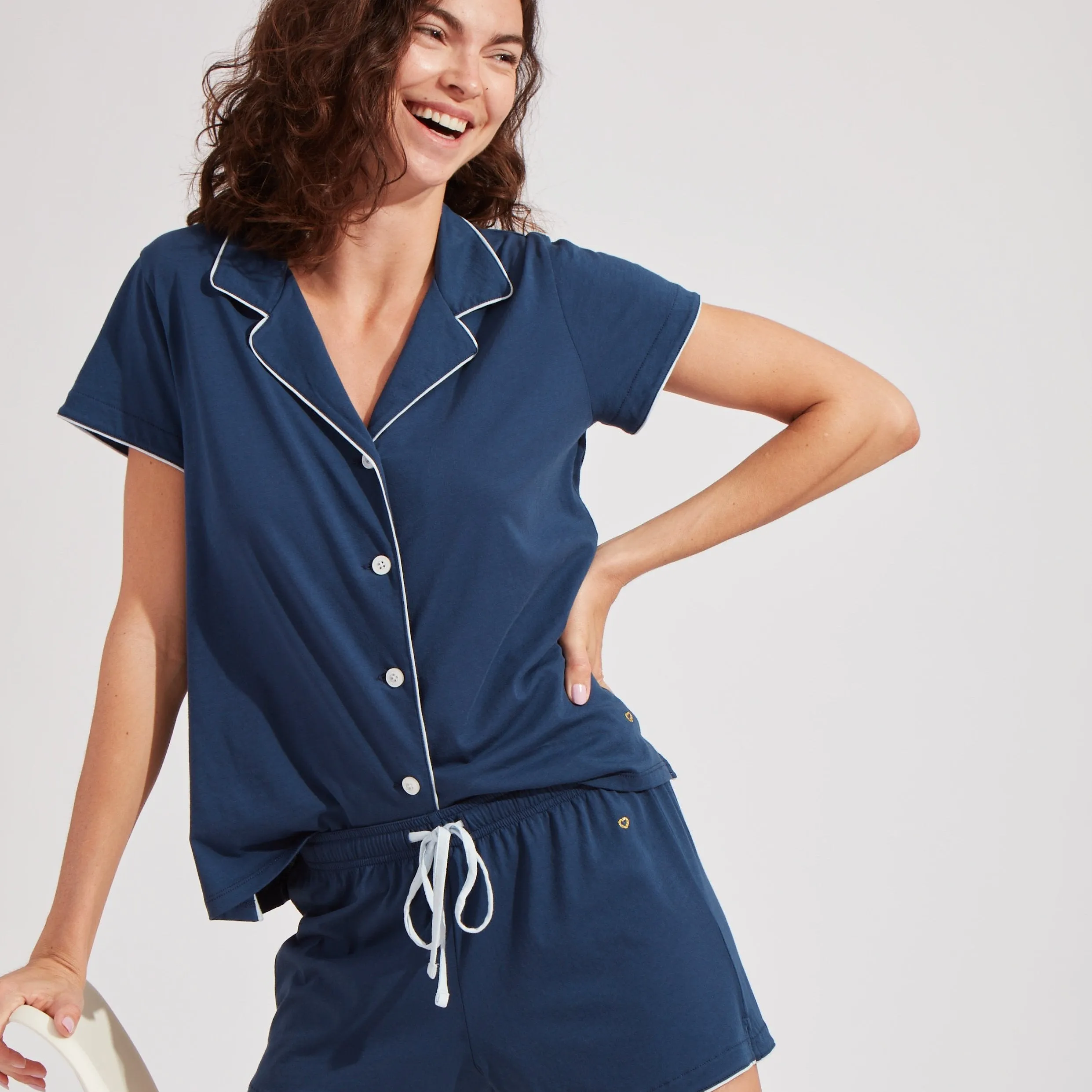 Organic Pima Cotton Short PJ Set