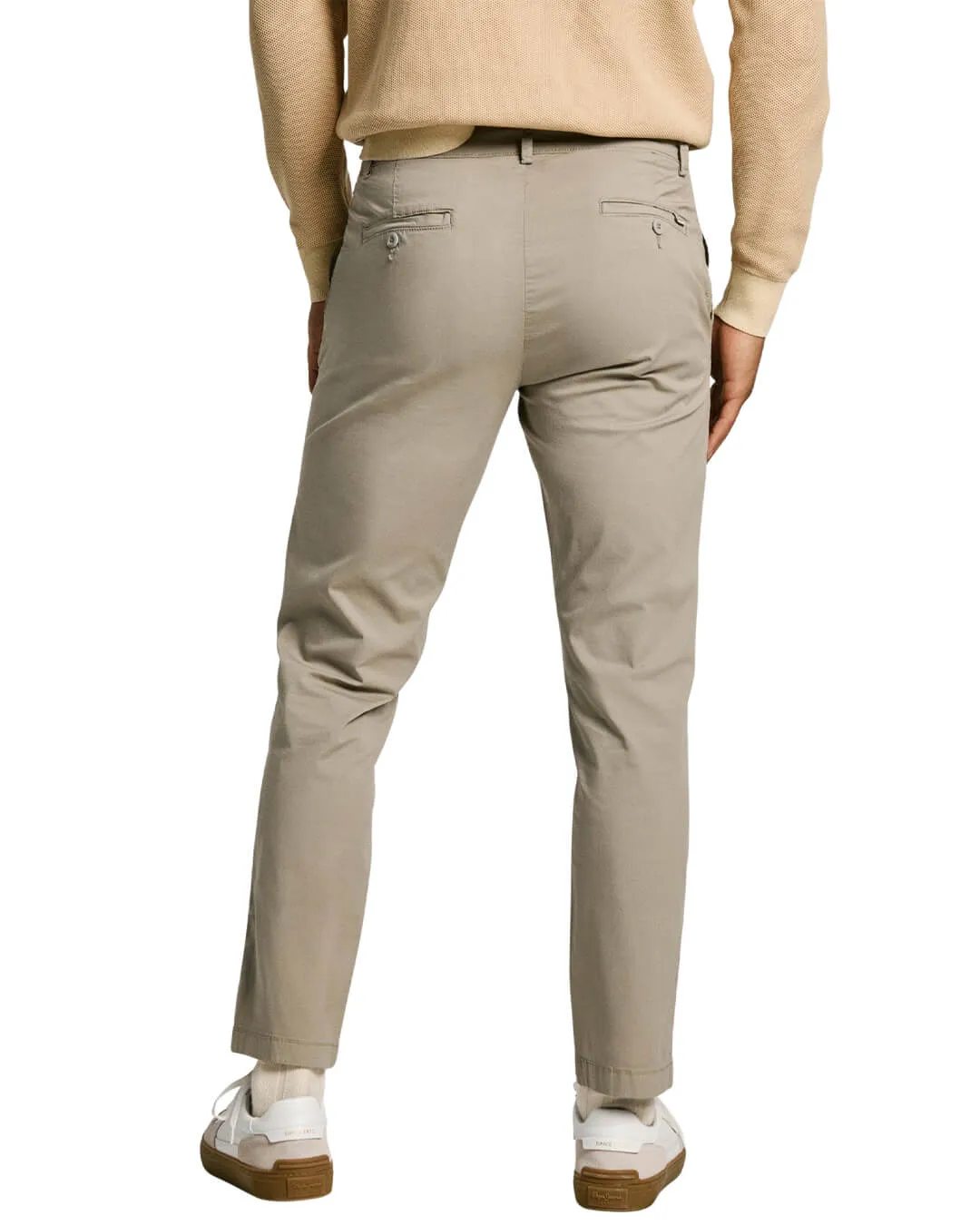 Pepe Jeans Green Slim Fit Chino Trousers