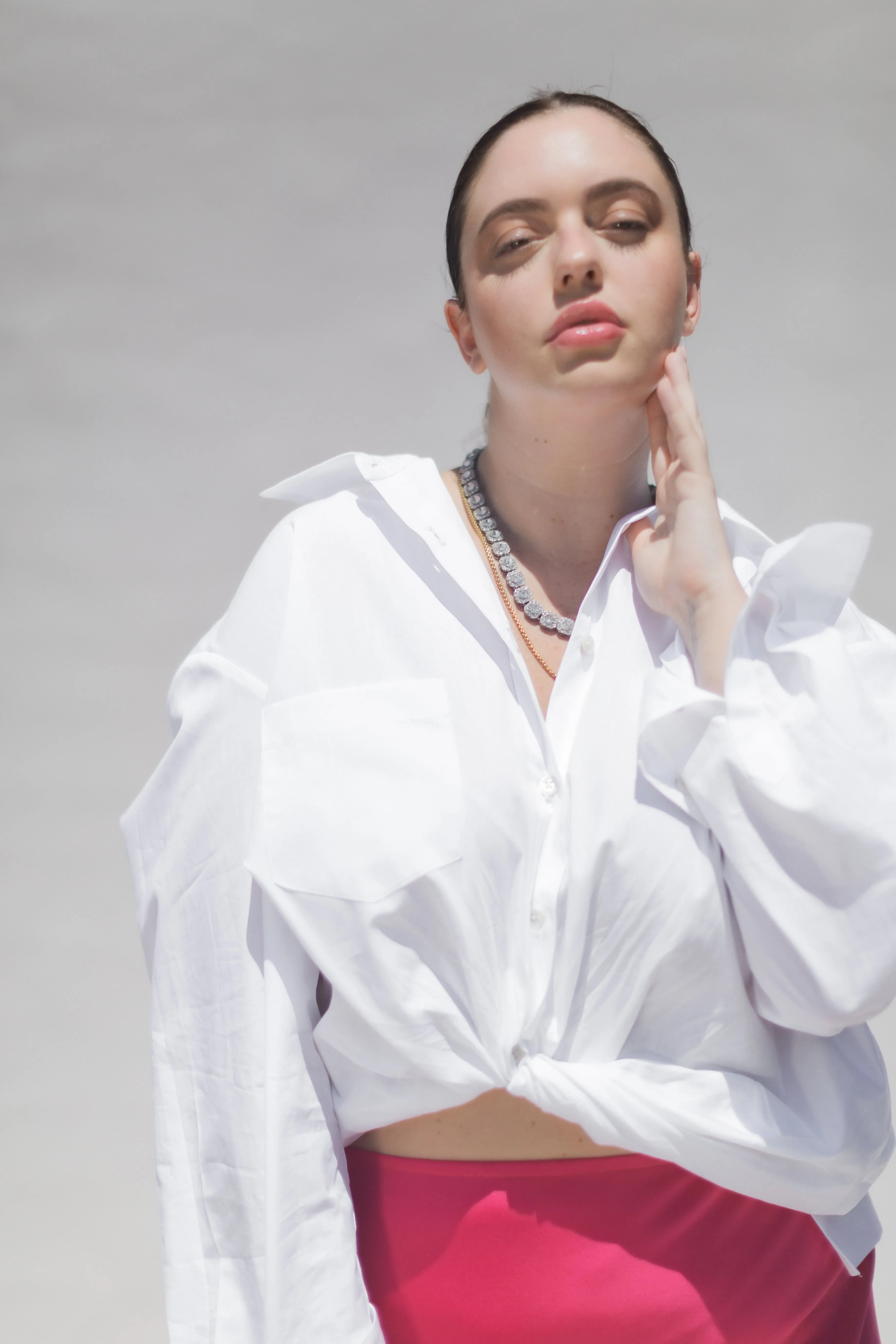 Perfect Oversized Shirt in White