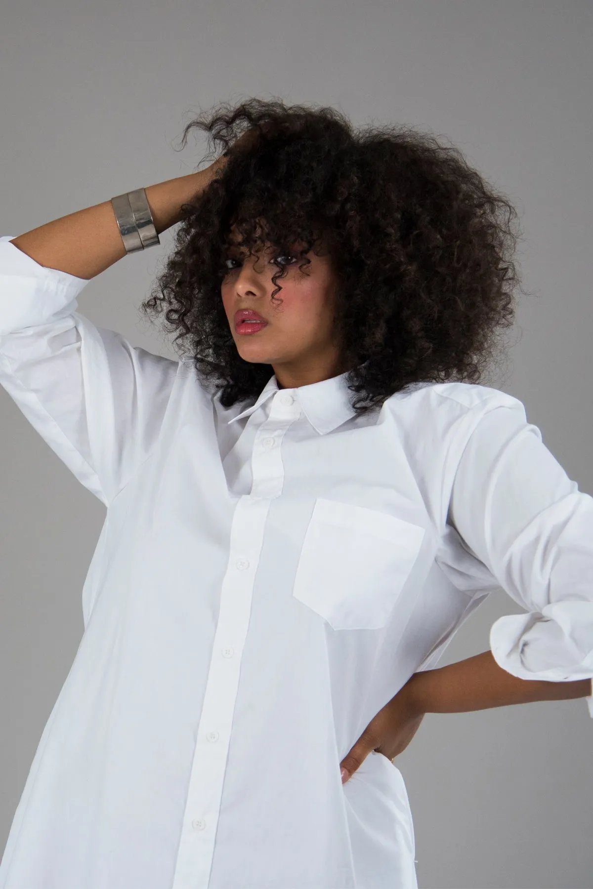 Perfect Oversized Shirt in White