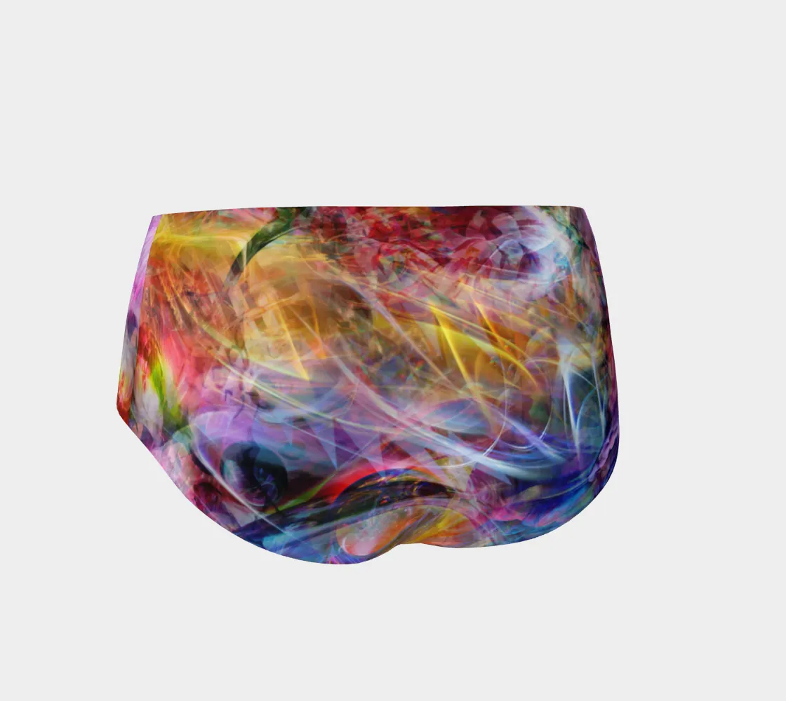 Psychedelic Circus Booty Shorts