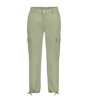 Red Button Womens Conny Cargo Trousers Tea Green