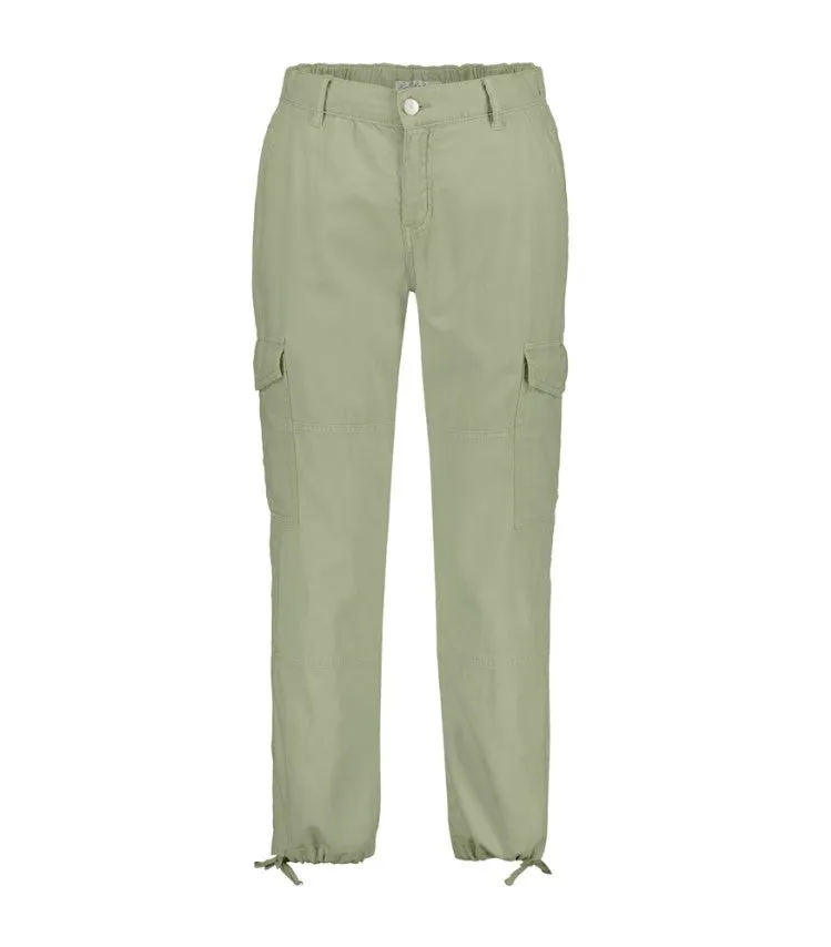 Red Button Womens Conny Cargo Trousers Tea Green