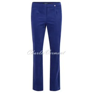 Robell Marie Full Length Trouser 51414-54362-62 (Royal Blue Velvet)