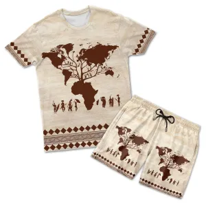 Root Africa 1 T-shirt and Shorts Set