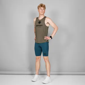 Saysky | Combat  Short Tights 9'' | Aqua Blue | Heren