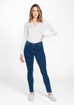 Tall Super Skinny Raw Edge Jeans