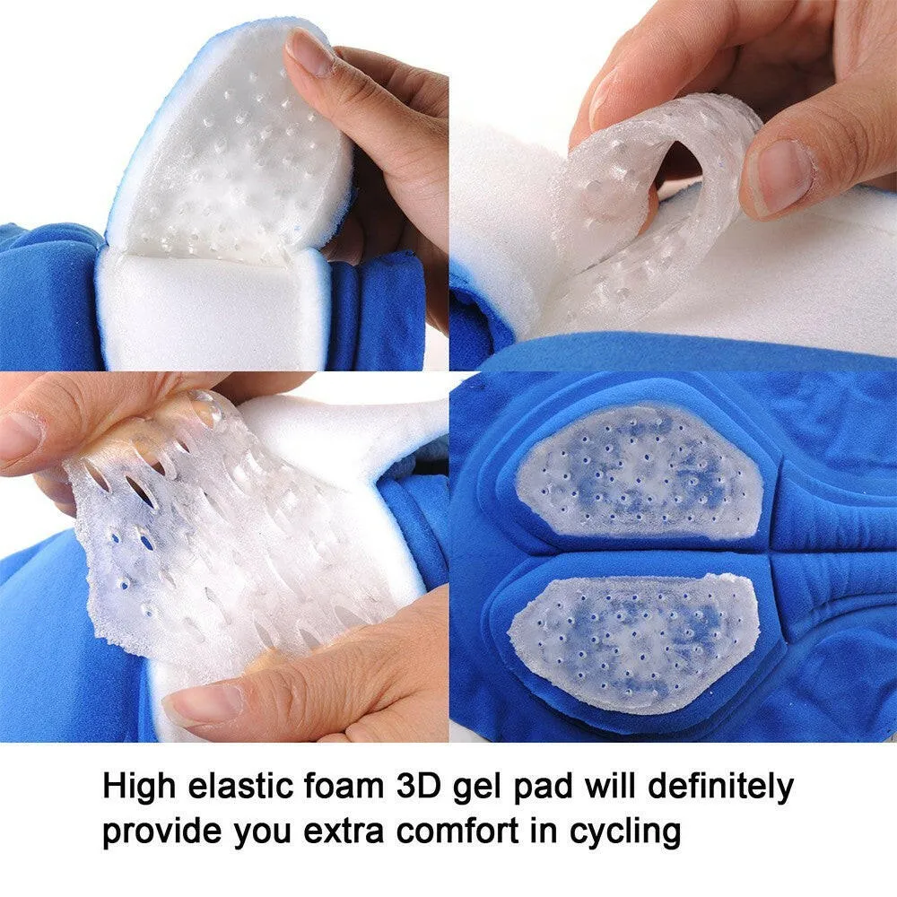 Thick 3D GEL Padded Cushion Bike Bicycle Cycling Underwear Sports Shorts Summer Men's Breathable Outdoor Riding Pants