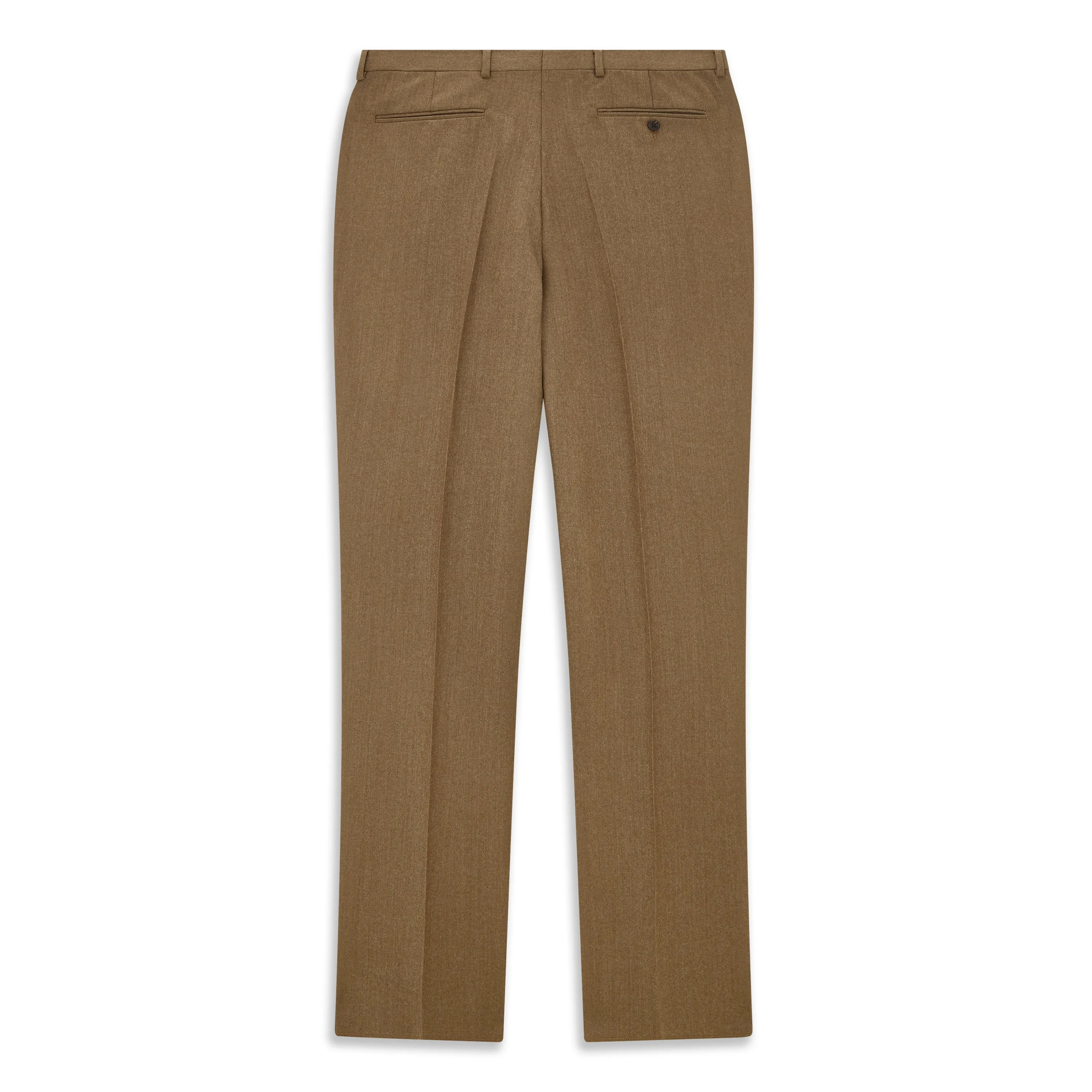 Tyler Camel Flannel Trousers