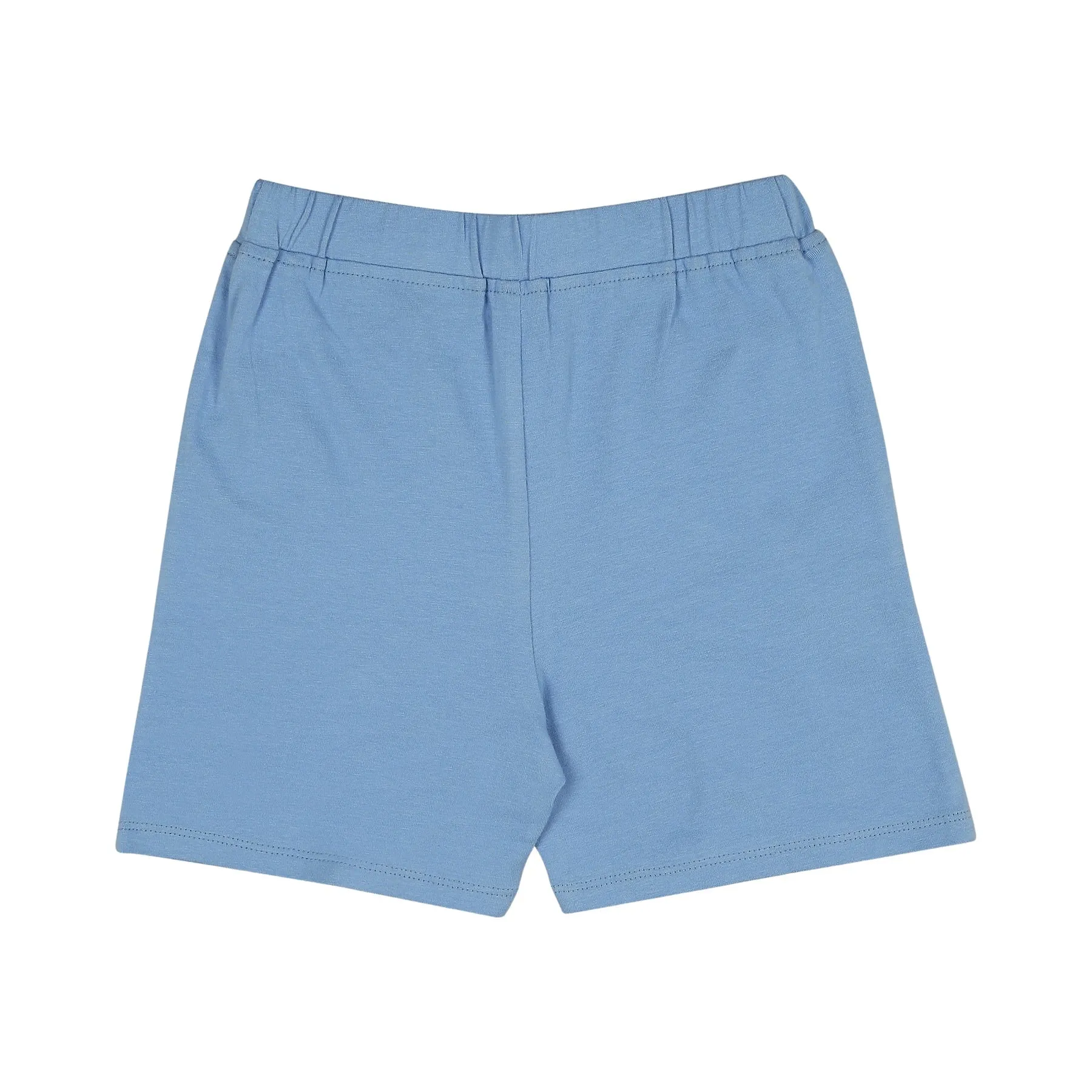 Unisex Organic Cotton Shorts- Cornflower Blue